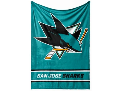 Official Merchandise  NHL San Jose Sharks Essential 150x200 cm Pokróc