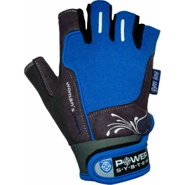 Power System Fitness Gloves Womans Power Blue