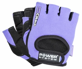 Power System Rukavice Pro Grip Purple Fitness kesztyű