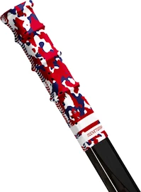 RocketGrip Hole Camo Grip Blue/Red Hokiütővég