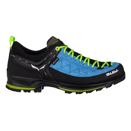 Salewa MS MTN Trainer 2 Gtx Blue Danube/Fluo Green Férfi kültéri lábbelik