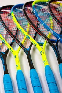 Salming  Grit Powerlite Racket Blue/Yellow  Squash-ütő