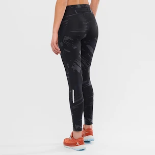 Salomon  Agile Long Tight Black/AO Női leggings XS