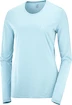 Salomon  Agile LS Tee Crystal Blue Női póló S