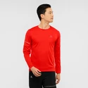 Salomon  Agile LS Tee red Férfipóló