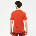 Salomon Cross Run SS Tee Fiery Red Férfipóló