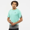 Salomon Cross Run SS Tee Pool Blue/Black Férfipóló