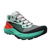 Salomon Genesis Bay/Electric Green/Cherry Tomato  Női futócipő