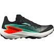 Salomon Genesis Black/Electric Green/Cherry Tomato  Férfi futócipő