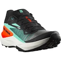 Salomon Genesis Black/Electric Green/Cherry Tomato  Férfi futócipő