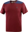 Salomon  Outline SS Tee Cabernet Férfipóló XL