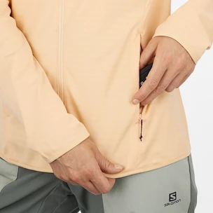 Salomon  Outrack Full Zip Mid Apricot Ice Női melegítőfelső