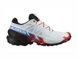 Salomon Speedcross 6 White/Black/Fiery Red Női futócipő