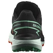 Salomon Thundercross  Black/Cherry Tomato/Electric Green   Női futócipő