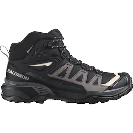 Salomon X Ultra 360 Mid Gore-Tex Black/Plum Kitten/Shale Női kültéri cipők