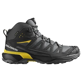 Salomon X Ultra 360 MID Gore-Tex Castlerock/Black/Spicy Mustard Férfi kültéri lábbelik