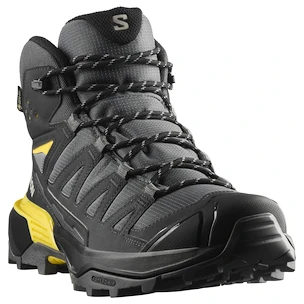 Salomon X Ultra 360 MID Gore-Tex Castlerock/Black/Spicy Mustard   Férfi kültéri lábbelik