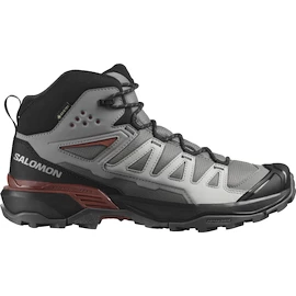 Salomon X Ultra 360 Mid Gore-Tex Pewter/Black/Burnt Henna Férfi kültéri lábbelik