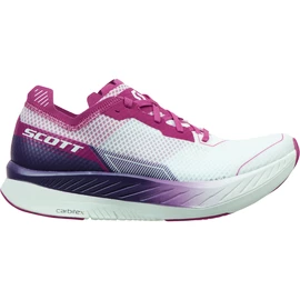 Scott Carbon RC White/Carmine Pink Női futócipő