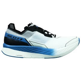 Scott Carbon RC White/Storm Blue Férfi futócipő