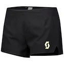 Scott  Split Shorts RC Run Black/Yellow Női rövidnadrág L