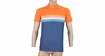 Sensor  Cyklo Summer Stripe Blue/Orange Kerékpáros férfimez