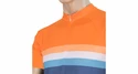 Sensor  Cyklo Summer Stripe Blue/Orange Kerékpáros férfimez