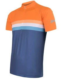 Sensor Cyklo Summer Stripe Blue/Orange Kerékpáros férfimez