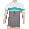 Sensor  Cyklo Summer Stripe Grey/Green Kerékpáros férfimez