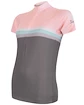 Sensor  Cyklo Summer Stripe Grey/Pink Női kerékpáros mez XL