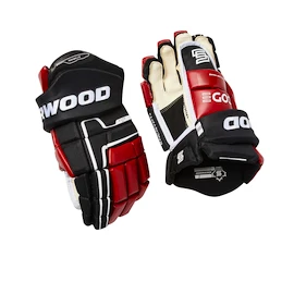 SHER-WOOD Code Encrypt 2 Black/Red/White Junior Hokikesztyűk