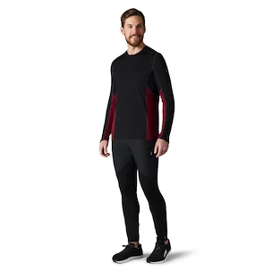 Smartwool  Merino Sport 150 Long Sleeve Crew Red/Black Férfipóló