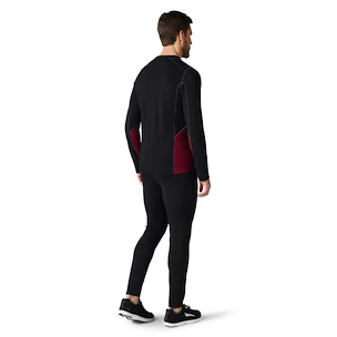 Smartwool  Merino Sport 150 Long Sleeve Crew Red/Black Férfipóló