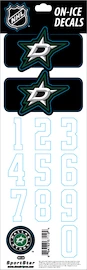 Sportstape ALL IN ONE HELMET DECALS - DALLAS STARS - DARK HELMET 2010 Védősisakszám