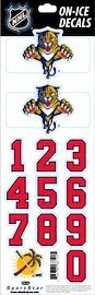 Sportstape ALL IN ONE HELMET DECALS - FLORIDA PANTHERS Védősisakszám