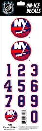 Sportstape ALL IN ONE HELMET DECALS - NEW YORK ISLANDERS Védősisakszám