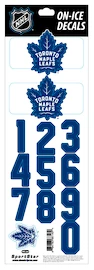 Sportstape ALL IN ONE HELMET DECALS - TORONTO MAPLE LEAFS Védősisakszám