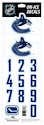 Sportstape  ALL IN ONE HELMET DECALS - VANCOUVER CANUCKS  Védősisakszám