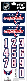 Sportstape ALL IN ONE HELMET DECALS - WASHINGTON CAPITALS - DARK HELMET Védősisakszám