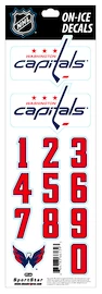 Sportstape ALL IN ONE HELMET DECALS - WASHINGTON CAPITALS Védősisakszám