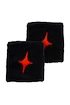 Starvie  Black Wristband Red Star 2 Pack Csuklópántok