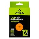 Stiga  Cup 40+ ABS Orange 12 Pack  Labdák