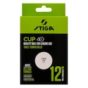 Stiga  Cup 40+ ABS White 12 Pack  Labdák