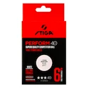 Stiga  Perform 40+ ABS *** White 6 Pack  Labdák