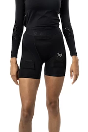 Szuszpenzoros rövidnadrág Bauer Womens PRO Jill Short Black Senior