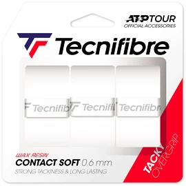 Tecnifibre ATP Contact Soft White Felső nyélvédő overgrip