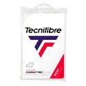 Tecnifibre  Contact Pro White 12 Pack  Felső nyélvédő overgrip