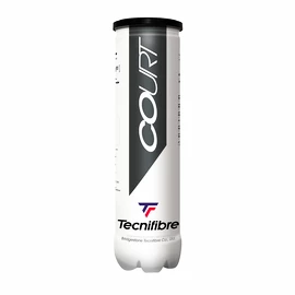 Tecnifibre Court (4 Pack) Teniszlabdák