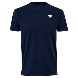 Tecnifibre Graphic Tee Marine 2024 Férfipóló