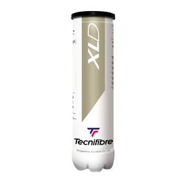 Tecnifibre XLD (4 Pack) Teniszlabdák